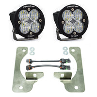 Squadron-R Sport Fog Pocket Kit - 20-24 Gladiator / 18-24 Wrangler JL; W/ OE Rubicon Bumper (Wide Cornering; Clear)