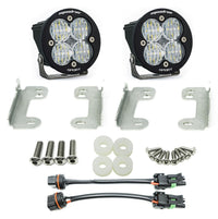 Squadron-R Sport Fog Pocket Kit - 20-24 Gladiator / 18-24 Wrangler JL; W/ OE Sahara Bumper (Wide Cornering; Clear)