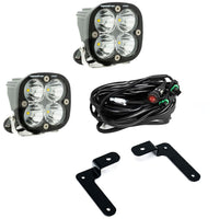 Squadron Pro A-Pillar Kit - 20-24 Gladiator / 18-24 Wrangler JL (Spot; Clear)