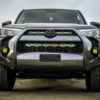 S8 Dual 10 Inch Grille Upper Kit - 14-18 4Runner (Driving/Combo; Clear)