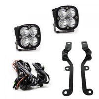 Squadron Sport A-Pillar Kit - 19-24 Silverado 1500 (Spot; Clear)