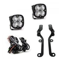 Squadron Pro A-Pillar Kit - 19-24 Silverado 1500 (Spot; Clear)