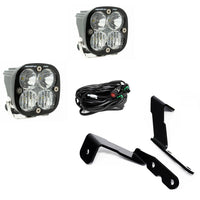 Squadron Pro A-Pillar Kit - 07-13 Avalanche / Silverado/Sierra 1500/2500HD/3500HD {07 New Body Style} / Tahoe / Yukon (SPOT; Clear)