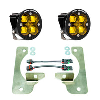 Squadron-R SAE Fog Pocket Kit - 20-24 Gladiator / 18-24 Wrangler JL; W/ OE Rubicon Bumper (SAE Fog)