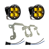 Squadron-R SAE Fog Pocket Kit - 14-17 Fiesta ST; 13-14 Focus ST; 13-16 Fusion; 15-17 Mustang; 15-16 Transit; 13-16 BRZ/Impreza; 13-19 Crosstrek; 14-18 Forrester 10-12 Legacy/Outback; 15-19 WRX/STI (SAE Fog;)