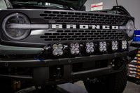 XL Linkable Sport Bumper Light Kit - 21-On Bronco; W/ OE Plastic Bumper (Multi-Pattern; Clear)