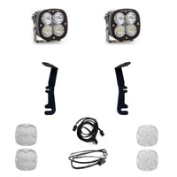 XL Pro A-Pillar Kit - 19-24 1500 Rebel; 21-24 1500 TRX (Driving/Combo; Clear)