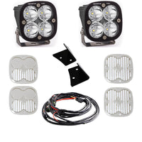 Squadron Pro A-Pillar Kit - 07-18 Wrangler JK (Spot; Clear)