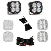 XL Sport A-Pillar Kit - 07-18 Wrangler JK (Spot; Clear)