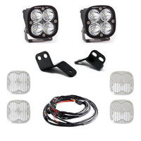 Squadron Sport A-Pillar Kit - 14-21 RZR XP 1000; XP Turbo; Turbo S (Spot; Clear)