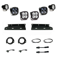 Squadron SAE/S1 Fog Pocket Kit - 21-23 F-150 Raptor (SAE Fog; Clear)