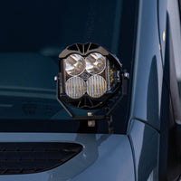 Mercedes Sprinter Van LP4 A-Pillar Kit - Mercedes 2014-2018 Sprinter Van (Driving/Combo; Clear)