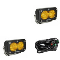 S2 Pro Black LED Light Pod Pair
