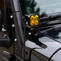 Squadron Pro Black LED Light Pod Pair