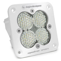 Squadron Sport White Flush Mount LED Auxiliary Light Pod (Work/Scene; Clear)