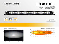 Triple-R Ford Transit Connect Grille Kit With Linear-18 Elite - GK-USFTCON-ELITE-01K