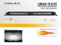 Triple-R Ford Transit Connect Grille Kit With Linear-18 Elite I-LBA - GK-USFTCON-LBA-01K