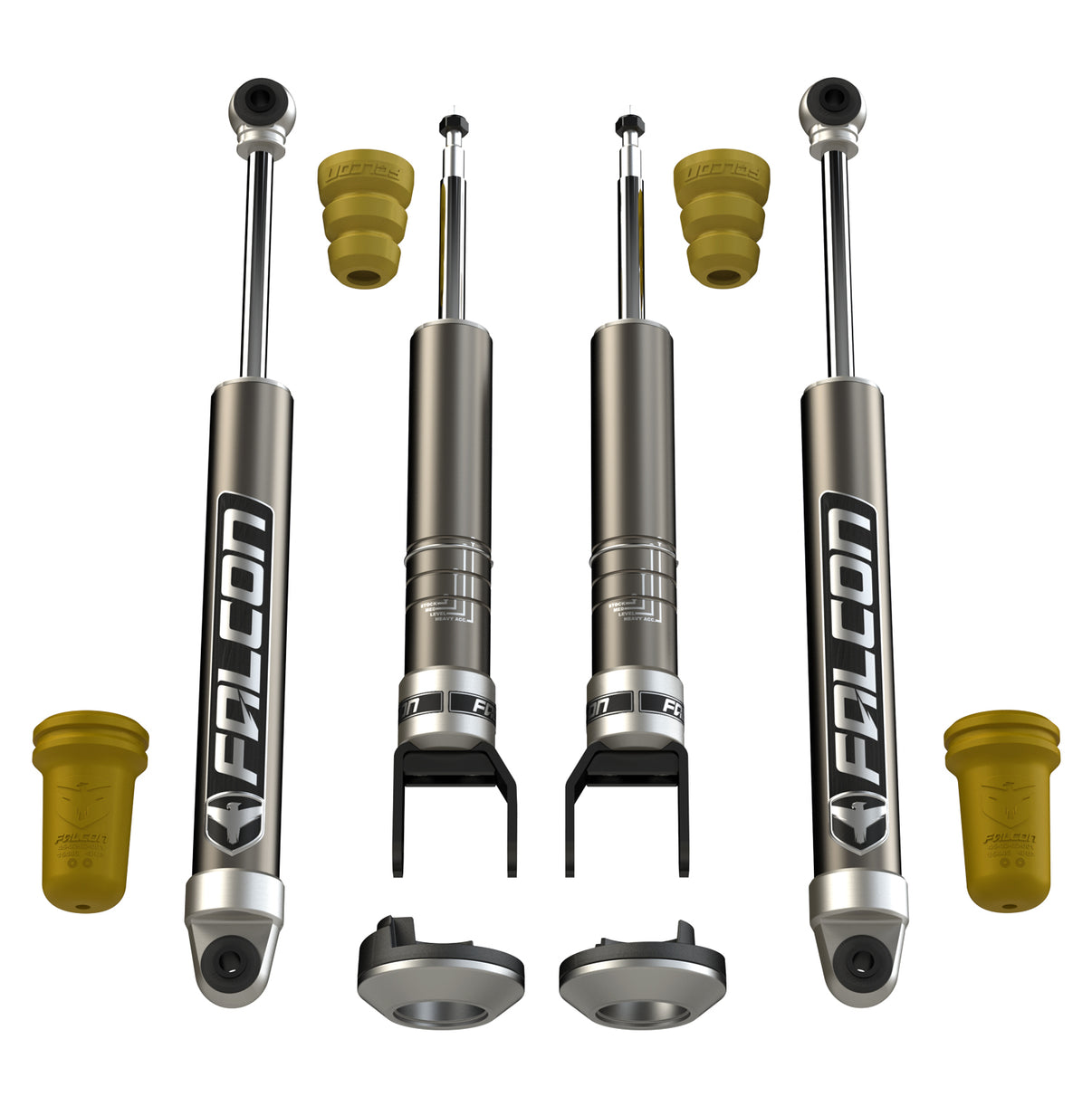 2009+ Dodge/Ram 1500/Classic 2.25 Inch Sport Shock Leveling System Falcon Shocks