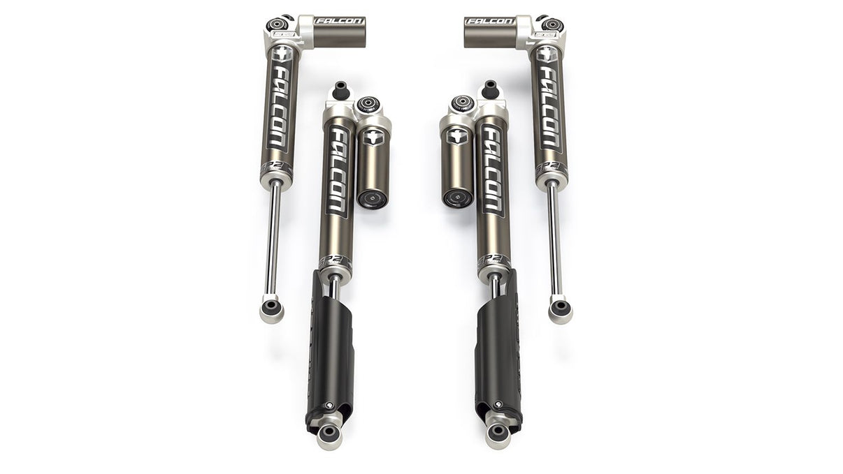 18-Up Jeep Wrangler JL EcoDiesel/4xe/392 SP2 3.1 Piggyback Shock Kit 2-4.5 Inch Lift Falcon Shocks