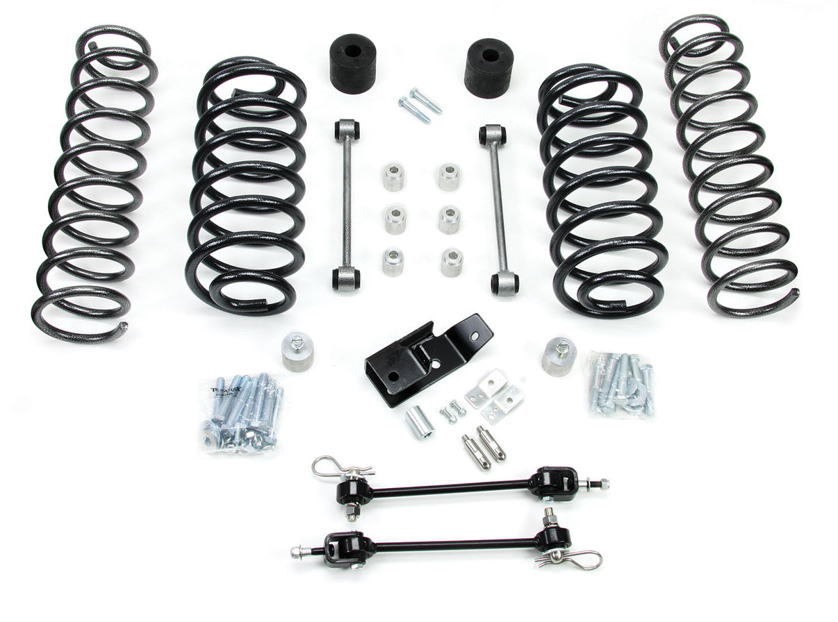 97-06 Jeep Wrangler TJ 3 Inch Coil Spring Base Lift Kit w/ Quick Disconnects No Shocks TeraFlex