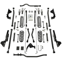 07-18 Wrangler JK 2 Door 4 Inch Alpine CT4 Prerunner Long Arm Suspension System No Shocks TeraFlex