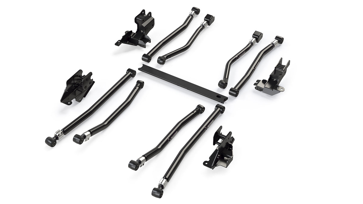 18-Up Wrangler JL 2 Door Alpine Long Arm & Bracket Kit 8-Arm 3-6 Inch Lift TeraFlex