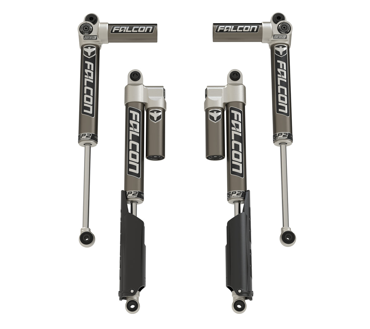 20-Up Jeep Gladiator JT No EcoDiesel SP2 3.1 Piggyback Shock Kit 2-3.0 Inch Lift Falcon Shocks