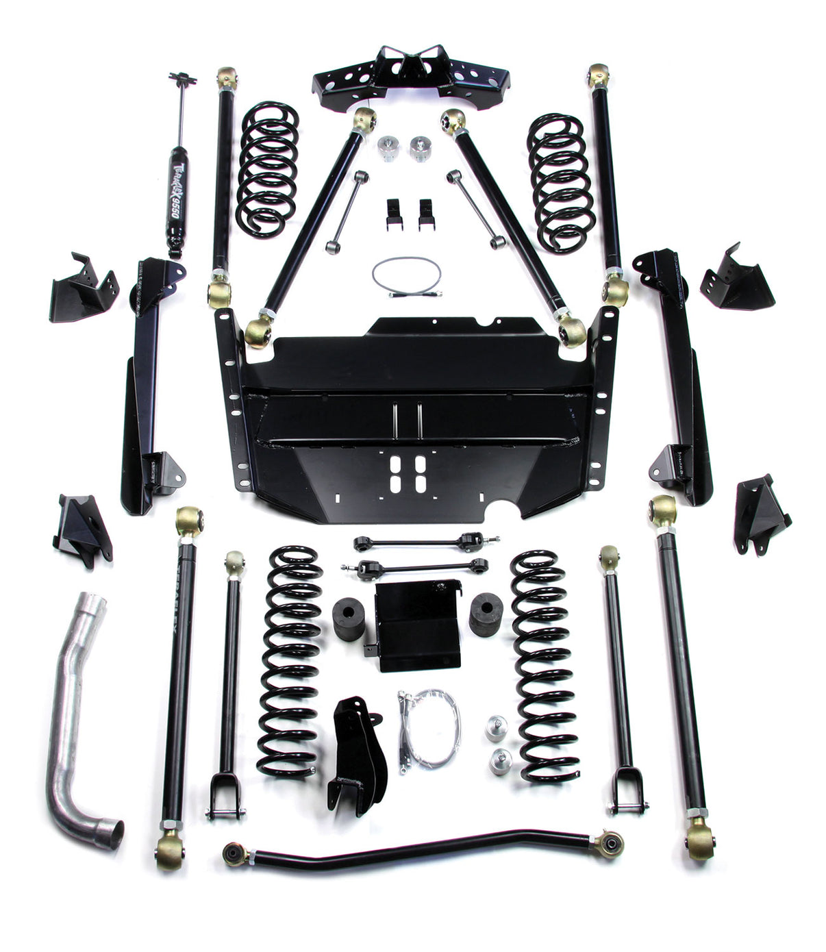 97-06 Jeep Wrangler TJ SWB 4 Inch Pro LCG Long Arm Suspension System No Shocks TeraFlex