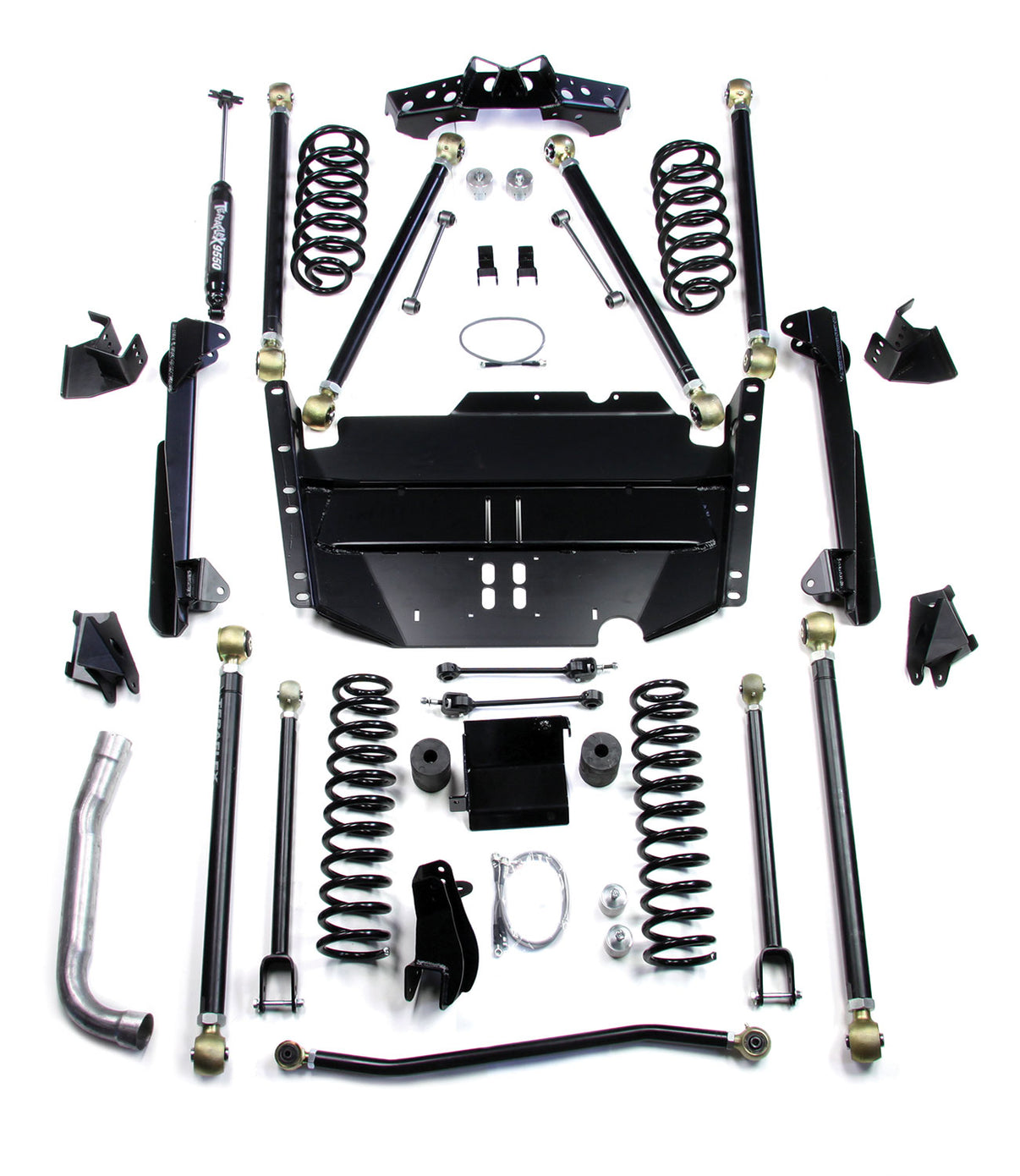 03-06 Wrangler TJ LWB 5 Inch Pro LCG Long Arm Suspension System No Shocks TeraFlex