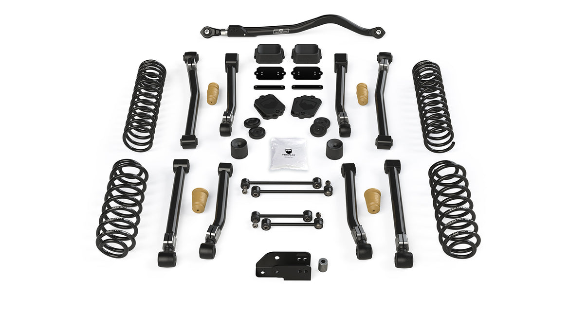 18-Up Wrangler JL 2 Door 2.5 Inch Alpine CT2 Short Arm Suspension System No Shocks TeraFlex