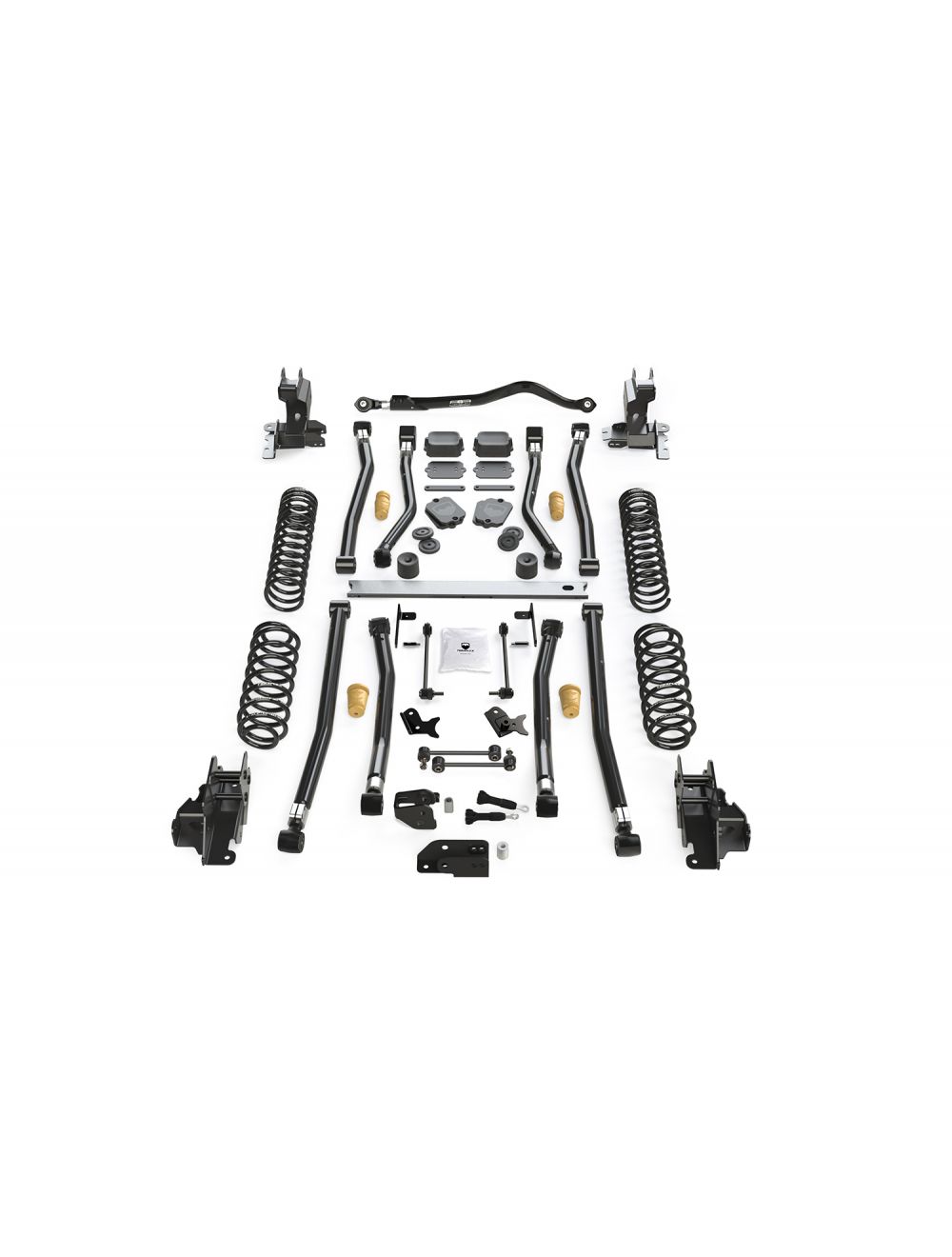 18-Up Wrangler JL 4 Door 4.5 Inch Alpine CT4 Long Arm Suspension System No Shock Absorbers - 392 TeraFlex