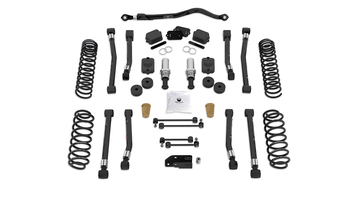 18-Up Wrangler JL 4 Door 2.5 Inch Alpine RT2 Short Arm Suspension System No Shocks TeraFlex