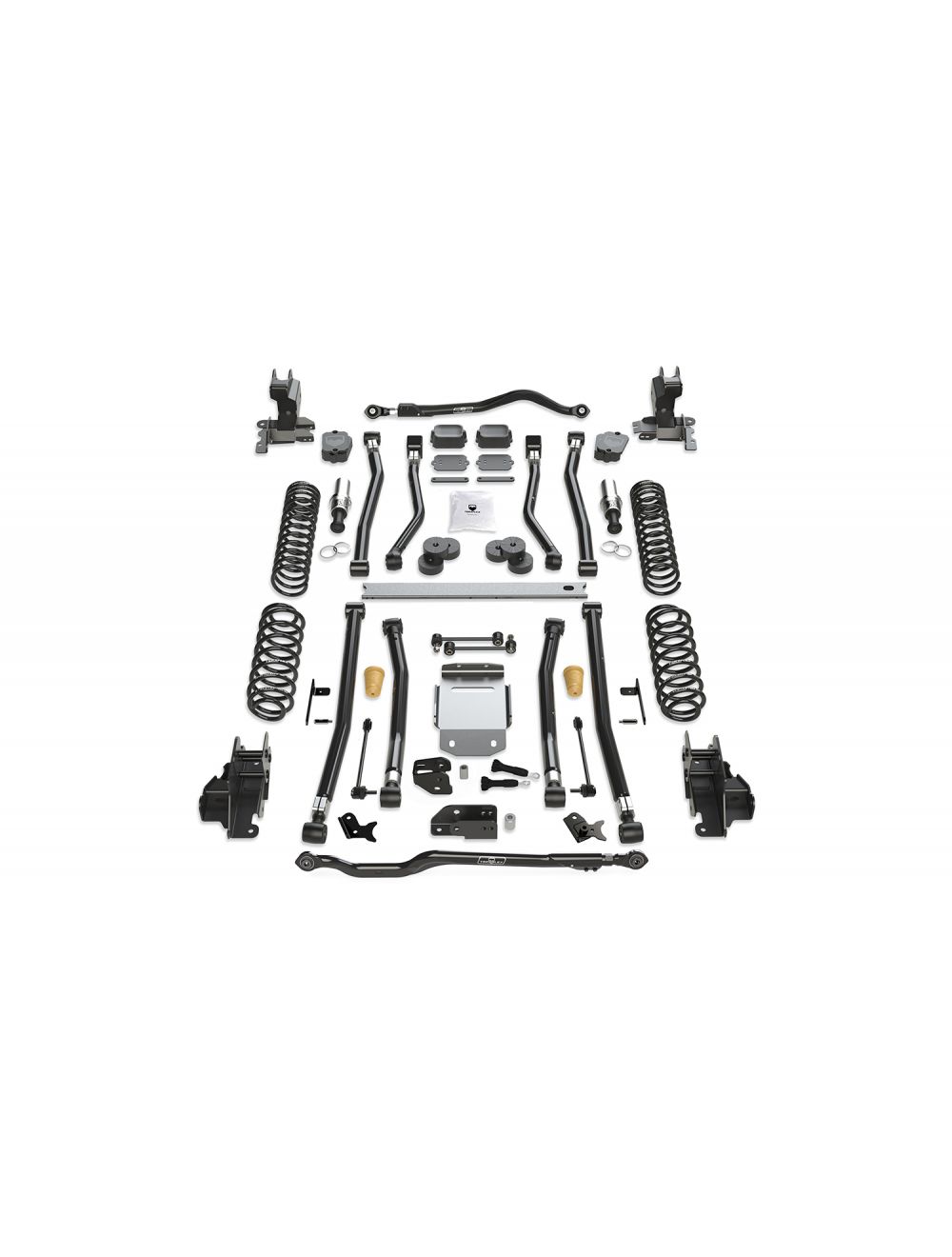 18-Up Wrangler JL 4 Door 4.5 Inch Alpine RT4 Long Arm Suspension System No Shocks TeraFlex