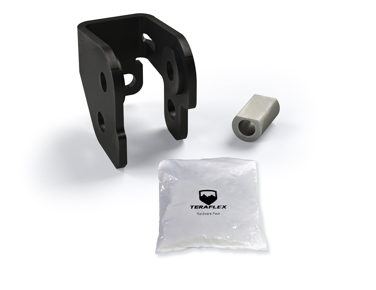 18-Up Wrangler JT/Gladiator Track Bar Bracket Kit Front Lower 4.5 Inch Lift TeraFlex