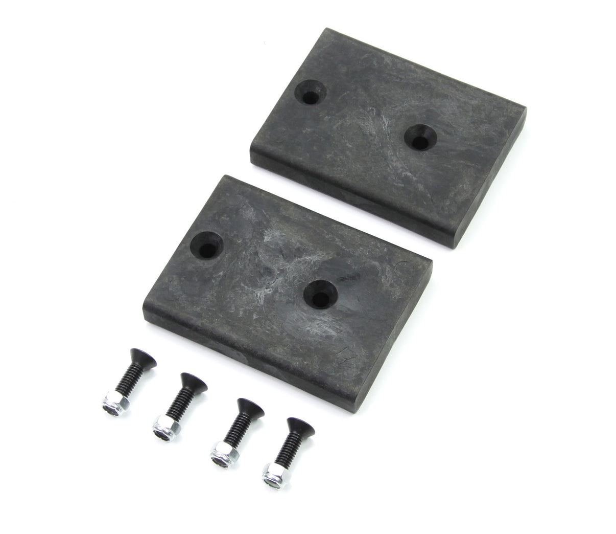 07-18 Wrangler JK 0.75 Inch SpeedBump Bump Stop Strike Pad Kit Rear Lower TeraFlex