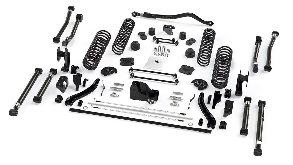 20-Up Jeep Gladiator 3.5 Inch Alpine CT3 Short Arm Extended-Travel Suspension System No Shocks TeraFlex