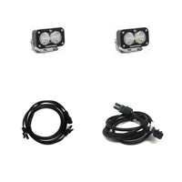 S2 Sport Dual Reverse Kit - 20-22 Sierra 2500HD/3500HD (Wide Cornering; Clear)