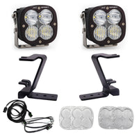 XL Sport A-Pillar Kit - 2023-On Ford F-250/350 Super Duty (Driving/Combo; Clear)