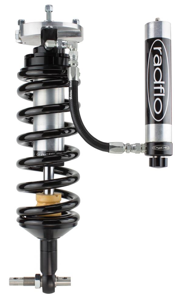 OE Replacement 2.5 Inch Front Coil-Over Kit Ford F150 2005+ 4Wd W/ Remote Reservoir Extended Radflo Suspension