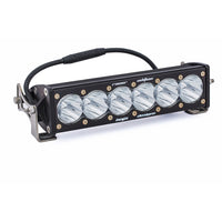 OnX6 Straight Racer Edition LED Light Bar (10 Inch; Racer Spot; Clear)