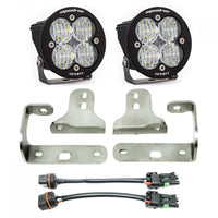 Squadron-R Sport Fog Pocket Kit - '20-24 Gladiator / '18-24 Wrangler JL; W/ OE Sport Bumper (Wide Cornering; Clear)