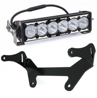 OnX6+ LED/Laser Hybrid 10 Inch Shock Mount Kit - '17-24 Maverick X3 (Driving/Combo; Clear)
