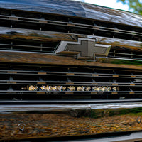 S8 20 Inch Grille Kit - '19-21 Silverado 1500; Exc. LTZ Models (Driving/Combo; Clear)