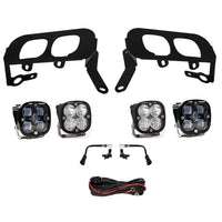 Squadron Sport/SAE Dual Fog Pocket Kit - '14-15 Silverado/Sierra 1500 (SAE Fog  Clear)