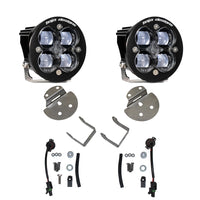 Squadron SAE Fog Pocket Kit - '15-19 Colorado/Canyon / Silverado/Sierra 2500HD/3500HD (SAE Fog; Clear)