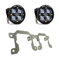 Squadron SAE Fog Pocket Kit - '19-On Ranger; '21-On Bronco W/ OE Plastic Bumper (SAE Fog; Clear)