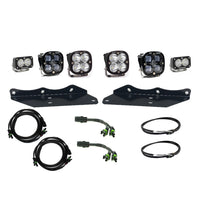 Squadron/S2 SAE Fog Pocket Kit - '17-20 F-150 Raptor (Mult-Pattern; Clear)