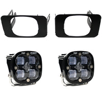 Squadron SAE Fog Pocket Light Kit - Ford 2015-20 F-150; 2017-22 F-250/350 Super Duty (Light Pattern: SAE Fog; Color: Clear)