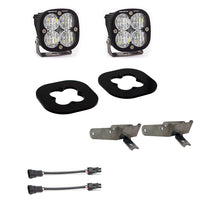 Squadron Pro Fog Pocket Kit - '11-16 F-250/350 Super Duty (Wide Cornering; Clear)