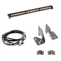 S8 30 Inch Grille Kit - '18-19 Sierra 2500HD/3500HD (Driving/Combo; Clear)